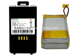 China Deep Cycle Smart Battery Pack , POS Device 7.4V Polymer Lithium Battery 1500mAh supplier