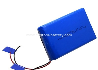 China High Capacity 5000mAh 11.1V lipo ustom Battery Pack 756090 Lithium ion Polymer Battery supplier