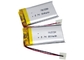 Digital Device Lithium Polymer Battery Pack 3.7V 800mah 702550 , Li Ion Polymer Battery Pack supplier
